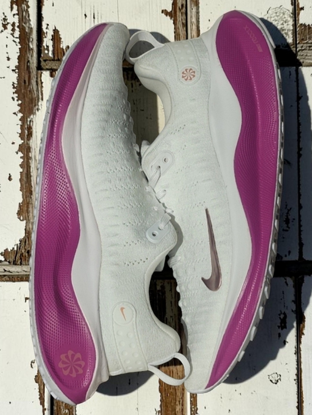 Nike ReactX Infinity Run 4 White Hot Fuchsia Women’s Size 12 BRAND NEW